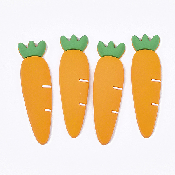 PandaHall PVC Plastic Cabochons, Carrot, Dark Orange, 60x16.5x4.5mm Plastic Vegetables
PandaHall PVC Plastic Cabochons, Carrot, Dark Orange, 60x16.5x4.5mm Plastic Vegetables