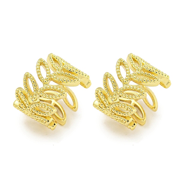 PandaHall Brass Cuff Earrings, Leaf, for Women, Real 18K Gold Plated, 17x12mm Brass Leaf
PandaHall Brass Cuff Earrings, Leaf, for Women, Real 18K Gold Plated, 17x12mm Brass Leaf