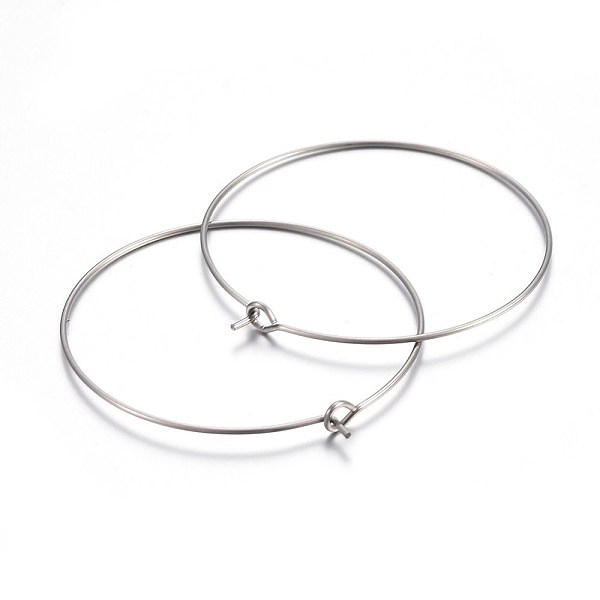 PandaHall 316 Surgical Stainless Steel Wine Glass Charms Rings, Hoop Earring Findings, DIY Material for Basketball Wives Hoop Earrings...
PandaHall 316 Surgical Stainless Steel Wine Glass Charms Rings, Hoop Earring Findings, DIY Material for Basketball Wives Hoop Earrings...