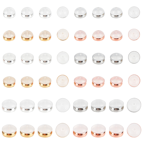 PandaHall SUNNYCLUE 48Pcs 12 Style TPE Plastic Ear Nuts, with 316 Surgical Stainless Steel Findings, Earring Backs, Half Round/Dome, Mixed...
PandaHall SUNNYCLUE 48Pcs 12 Style TPE Plastic Ear Nuts, with 316 Surgical Stainless Steel Findings, Earring Backs, Half Round/Dome, Mixed...