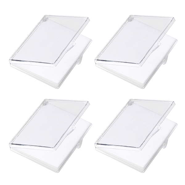 PandaHall Rectangle Transparent Acrylic Loose Diamond Storage Boxes, with Sponge, White, 7.7x9.4x1.05cm Plastic Rectangle White
PandaHall Rectangle Transparent Acrylic Loose Diamond Storage Boxes, with Sponge, White, 7.7x9.4x1.05cm Plastic Rectangle White