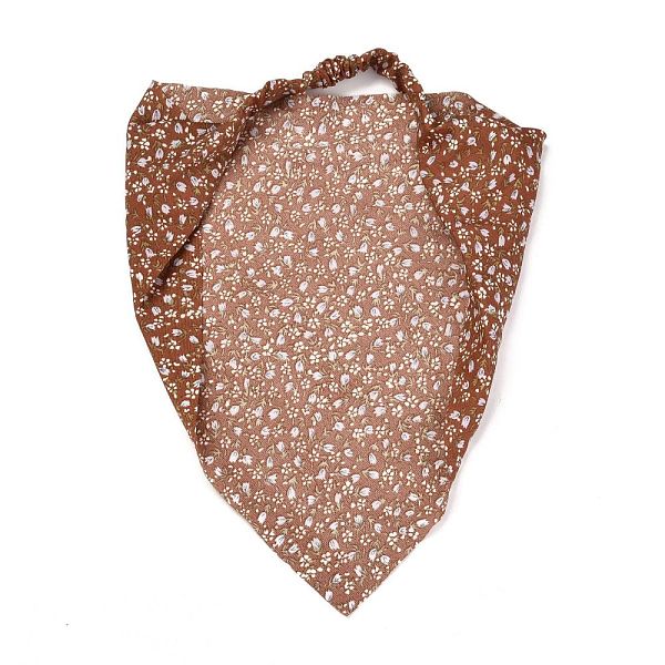 PandaHall Cloth Flower Printed Elastic Headbands for Girls, Triangle Hair Accessories, Sienna, 278x245x2mm, Inner Diameter: 110mm Cloth..., Brown
PandaHall Cloth Flower Printed Elastic Headbands for Girls, Triangle Hair Accessories, Sienna, 278x245x2mm, Inner Diameter: 110mm Cloth..., Brown