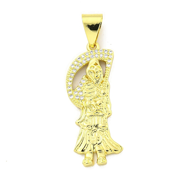PandaHall Rack Plating Brass Micro Pave Clear Cubic Zirconia Pendants, Cadmium Free & Lead Free, Long-Lasting Plated, Death, Real 18K Gold...
PandaHall Rack Plating Brass Micro Pave Clear Cubic Zirconia Pendants, Cadmium Free & Lead Free, Long-Lasting Plated, Death, Real 18K Gold...