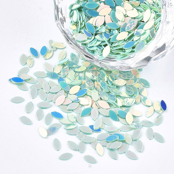 PandaHall Shining Nail Art Glitter, Manicure Sequins, DIY Sparkly Paillette Tips Nail, Horse Eye, Medium Aquamarine, 4~5x2x0.3mm Plastic..., Green
PandaHall Shining Nail Art Glitter, Manicure Sequins, DIY Sparkly Paillette Tips Nail, Horse Eye, Medium Aquamarine, 4~5x2x0.3mm Plastic..., Green