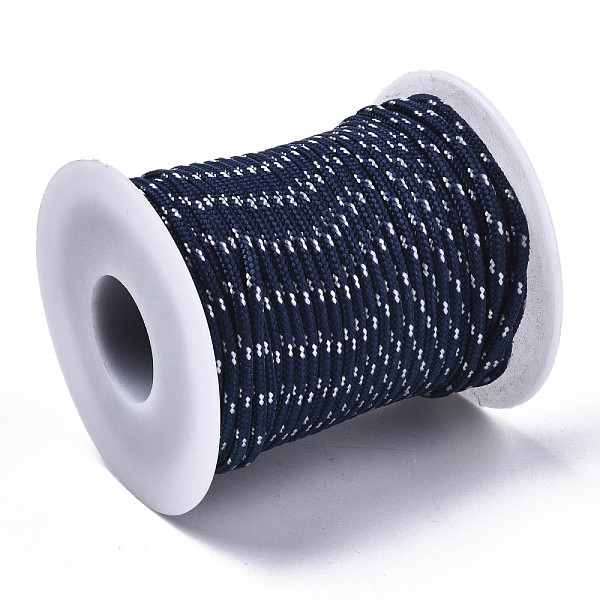 PandaHall Multipurpose Polyester Cord, for Rope Bracelets or Boot Laces Making, Marine Blue, 2mm, about 21.87 yards(20m)/roll Polyester
PandaHall Multipurpose Polyester Cord, for Rope Bracelets or Boot Laces Making, Marine Blue, 2mm, about 21.87 yards(20m)/roll Polyester