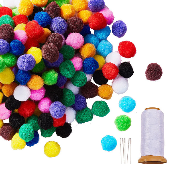 PandaHall DIY Pom Pom Ball Decoration Making Kits, Including Pom Pom Balls, Nylon Threads and Iron Tapestry Needles, Mixed Color, 25mm, 12..., Multicolor
PandaHall DIY Pom Pom Ball Decoration Making Kits, Including Pom Pom Balls, Nylon Threads and Iron Tapestry Needles, Mixed Color, 25mm, 12..., Multicolor