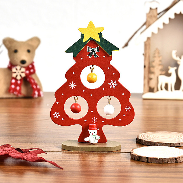 PandaHall Christmas Tree Wooden Display Decorations, for Christmas Party Gift Home Decoration, Red, 137x90x35mm Wood Tree Red
PandaHall Christmas Tree Wooden Display Decorations, for Christmas Party Gift Home Decoration, Red, 137x90x35mm Wood Tree Red