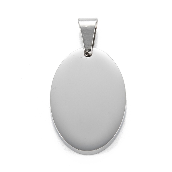 PandaHall 304 Stainless Steel Pendants, Stamping Blank Tag, Manual Polishing, Oval, Stainless Steel Color, 27.8x18.8x3mm, Hole: 4.5x8mm 304...
PandaHall 304 Stainless Steel Pendants, Stamping Blank Tag, Manual Polishing, Oval, Stainless Steel Color, 27.8x18.8x3mm, Hole: 4.5x8mm 304...