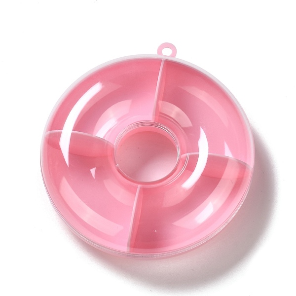PandaHall Plastic Bead Containers, Candy Treat Gift Box, for Wedding Party Packing Box, Round, Pink, 10.3x10.5x3.2cm, Hole: 5mm Plastic...
PandaHall Plastic Bead Containers, Candy Treat Gift Box, for Wedding Party Packing Box, Round, Pink, 10.3x10.5x3.2cm, Hole: 5mm Plastic...