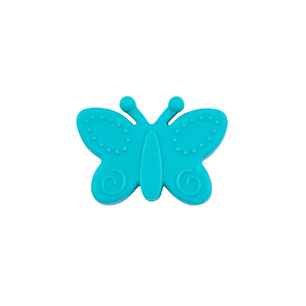 PandaHall Food Grade Eco-Friendly Silicone Focal Beads, Chewing Beads For Teethers, DIY Nursing Necklaces Making, Butterfly, Dark Turquoise...
PandaHall Food Grade Eco-Friendly Silicone Focal Beads, Chewing Beads For Teethers, DIY Nursing Necklaces Making, Butterfly, Dark Turquoise...