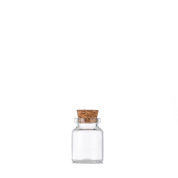 PandaHall Glass Empty Wishing Bottle, with Cork Stopper, Column, Clear, 3x4cm, Capacity: 15ml(0.51fl. oz) Glass Column Clear
PandaHall Glass Empty Wishing Bottle, with Cork Stopper, Column, Clear, 3x4cm, Capacity: 15ml(0.51fl. oz) Glass Column Clear