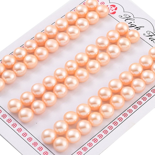 PandaHall Grade 6A Natural Cultured Freshwater Pearl Beads, Half Drilled, Half Round Beads, Pink, 8~8.5x6mm, Hole: 1mm Pearl Half Round Pink
PandaHall Grade 6A Natural Cultured Freshwater Pearl Beads, Half Drilled, Half Round Beads, Pink, 8~8.5x6mm, Hole: 1mm Pearl Half Round Pink