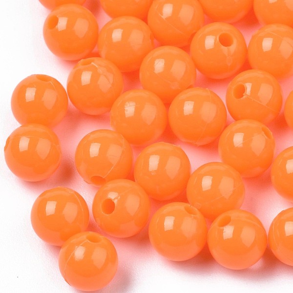 PandaHall Opaque Plastic Beads, Round, Coral, 6x5.5mm, Hole: 1.8mm, about 4790pcs/500g Plastic Round Red
PandaHall Opaque Plastic Beads, Round, Coral, 6x5.5mm, Hole: 1.8mm, about 4790pcs/500g Plastic Round Red