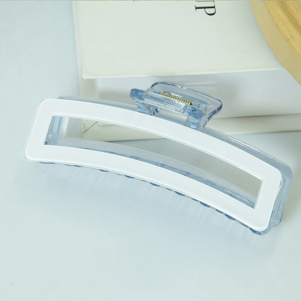 PandaHall Rectangle PVC Big Claw Hair Clips, with Iron Findings, Banana Jaw Clips Hair Accessories for Women and Girls, Azure, 115x39mm PVC..., Blue
PandaHall Rectangle PVC Big Claw Hair Clips, with Iron Findings, Banana Jaw Clips Hair Accessories for Women and Girls, Azure, 115x39mm PVC..., Blue