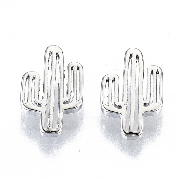 PandaHall Brass Charms, Nickel Free, Cactus, Real Platinum Plated, 14x9x1.5mm, Hole: 1.5mm Brass Others
PandaHall Brass Charms, Nickel Free, Cactus, Real Platinum Plated, 14x9x1.5mm, Hole: 1.5mm Brass Others