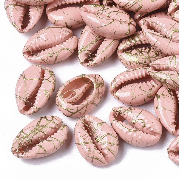 PandaHall Spray Painted Natural Cowrie Shell Beads, Drawbench, No Hole/Undrilled, Misty Rose, 18~21x12~15x7mm Cowrie Shell Shell Shape Red
PandaHall Spray Painted Natural Cowrie Shell Beads, Drawbench, No Hole/Undrilled, Misty Rose, 18~21x12~15x7mm Cowrie Shell Shell Shape Red