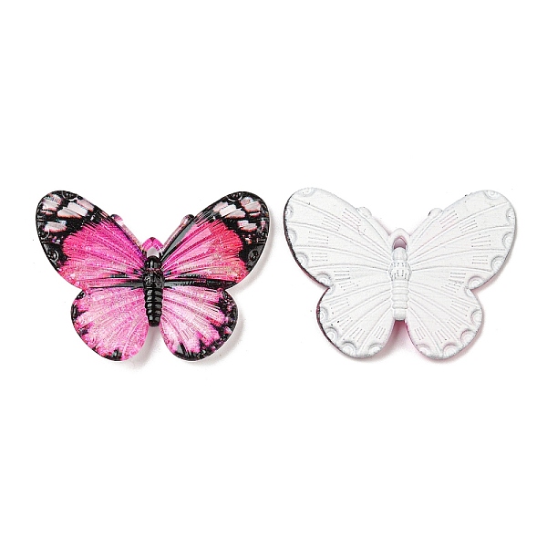 PandaHall Opaque Acrylic Pendants, Butterfly, Pink, 30x4.5x41mm, Hole: 1.5mm Acrylic Butterfly Pink
PandaHall Opaque Acrylic Pendants, Butterfly, Pink, 30x4.5x41mm, Hole: 1.5mm Acrylic Butterfly Pink