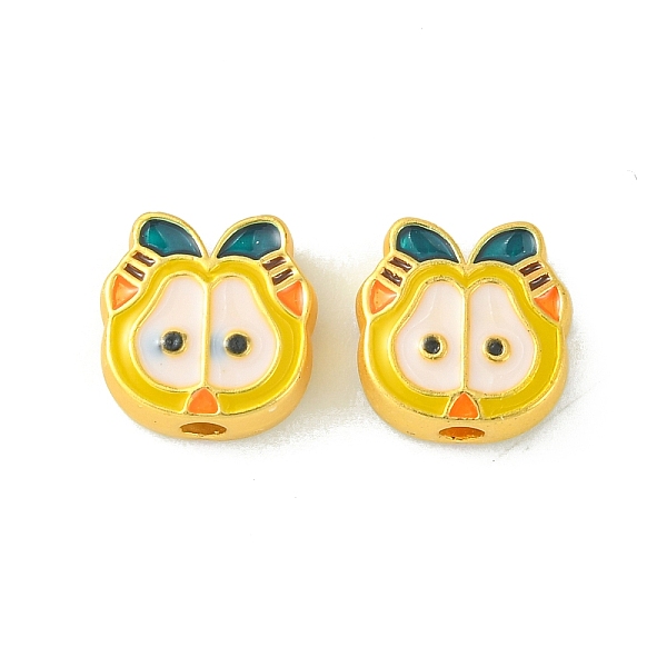 PandaHall Alloy Enamel Beads, Cat, Golden, Gold, 11x10.5x4.5mm, Hole: 2mm Alloy+Enamel Cat Shape Gold
PandaHall Alloy Enamel Beads, Cat, Golden, Gold, 11x10.5x4.5mm, Hole: 2mm Alloy+Enamel Cat Shape Gold