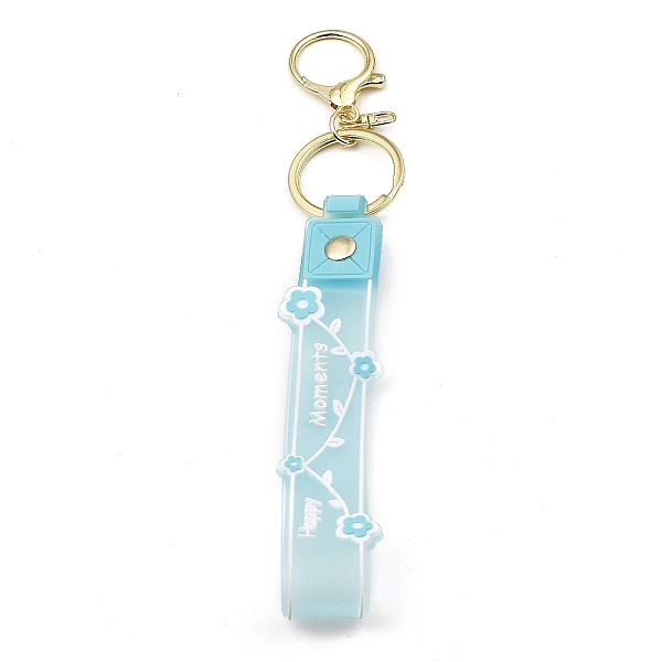 PandaHall Flower PVC Rope Keychains, with Zinc Alloy Finding, for Bag Quicksand Bottle Pendant Decoration, Light Blue, 17.5cm Alloy Flower
PandaHall Flower PVC Rope Keychains, with Zinc Alloy Finding, for Bag Quicksand Bottle Pendant Decoration, Light Blue, 17.5cm Alloy Flower