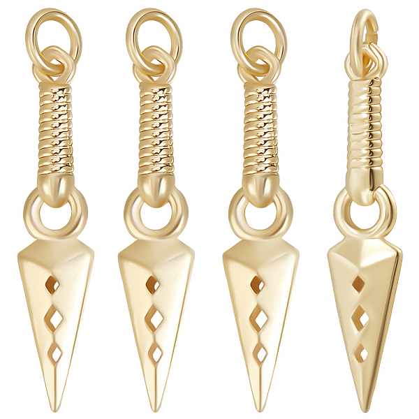 PandaHall Beebeecraft 6Pcs Brass Pendants, Dagger Charm, Real 18K Gold Plated, 27.5x5.5x2.5mm, Hole: 3.5mm Brass Others
PandaHall Beebeecraft 6Pcs Brass Pendants, Dagger Charm, Real 18K Gold Plated, 27.5x5.5x2.5mm, Hole: 3.5mm Brass Others