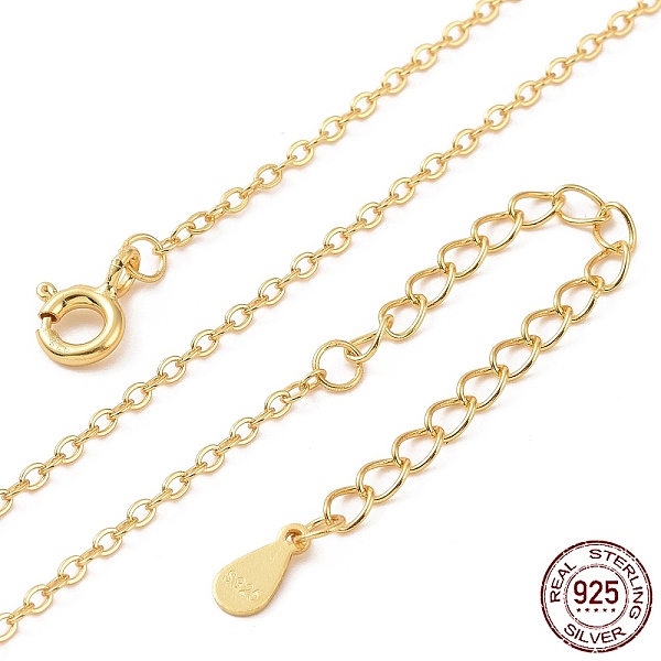 PandaHall Rhodium Plated 925 Sterling Silver Chain Necklace, Flat Cable Chain, with S925 Stamp, Long-Lasting Plated, Real 18K Gold Plated...
PandaHall Rhodium Plated 925 Sterling Silver Chain Necklace, Flat Cable Chain, with S925 Stamp, Long-Lasting Plated, Real 18K Gold Plated...
