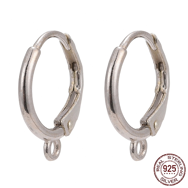 PandaHall 925 Sterling Silver Leverback Earring Findings, wit Loop, Silver, 14x12x1.5mm, Hole: 1.5mm, Pin: 0.7.mm Sterling Silver
PandaHall 925 Sterling Silver Leverback Earring Findings, wit Loop, Silver, 14x12x1.5mm, Hole: 1.5mm, Pin: 0.7.mm Sterling Silver