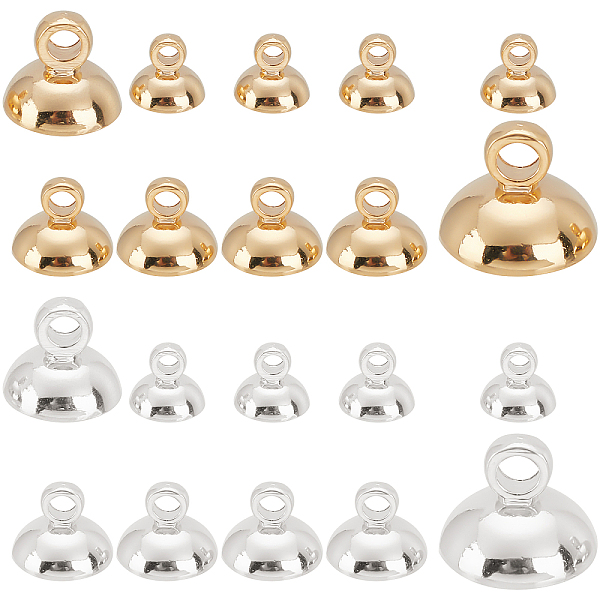 PandaHall SUNNYCLUE 1 Box 40Pcs 4 Style 24K Gold Plated Bead Cap Pendant Bails Ball Pendant End Caps Bead Cap Bails Connector Findings for...
PandaHall SUNNYCLUE 1 Box 40Pcs 4 Style 24K Gold Plated Bead Cap Pendant Bails Ball Pendant End Caps Bead Cap Bails Connector Findings for...