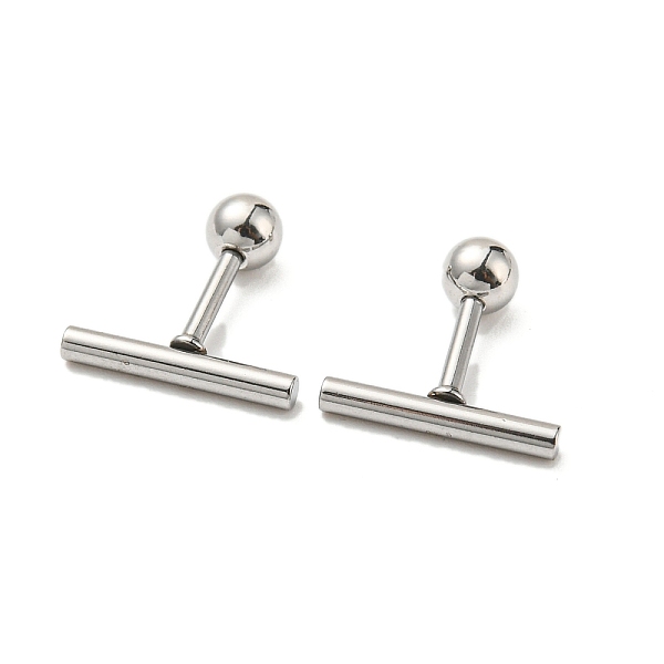 PandaHall 304 Stainless Steel Stud Earrings, Column, Stainless Steel Color, 12x2mm 304 Stainless Steel Column
PandaHall 304 Stainless Steel Stud Earrings, Column, Stainless Steel Color, 12x2mm 304 Stainless Steel Column