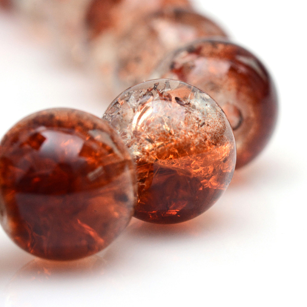 PandaHall Baking Painted Crackle Glass Bead Strands, Round, Saddle Brown, 10mm, Hole: 1.3~1.6mm, about 80pcs/strand, 31.4 inch Glass Round...
PandaHall Baking Painted Crackle Glass Bead Strands, Round, Saddle Brown, 10mm, Hole: 1.3~1.6mm, about 80pcs/strand, 31.4 inch Glass Round...