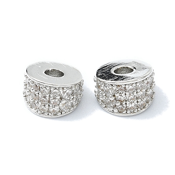 PandaHall Rack Plating Brass Pave Clear Cubic Zirconia Beads, Long-Lasting Plated, Lead Free & Cadmium Free, Column, Platinum, 6.5x4mm, Hole...
PandaHall Rack Plating Brass Pave Clear Cubic Zirconia Beads, Long-Lasting Plated, Lead Free & Cadmium Free, Column, Platinum, 6.5x4mm, Hole...