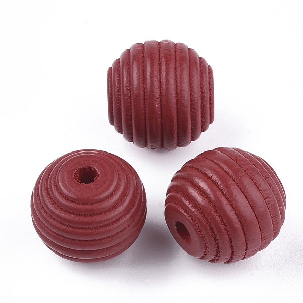 PandaHall Painted Natural Wood Beehive Beads, Round, Red, 18x17mm, Hole: 3.5~4mm Schima Wood Round Red
PandaHall Painted Natural Wood Beehive Beads, Round, Red, 18x17mm, Hole: 3.5~4mm Schima Wood Round Red