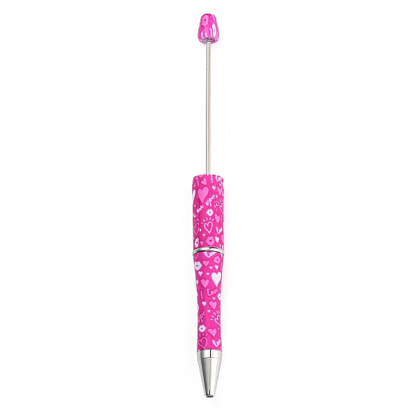 PandaHall Valentine's Day Theme Heart Pattern Plastic with Iron Ball-Point Pen, Beadable Pen, for DIY Personalized Pen with Jewelry Beads...
PandaHall Valentine's Day Theme Heart Pattern Plastic with Iron Ball-Point Pen, Beadable Pen, for DIY Personalized Pen with Jewelry Beads...