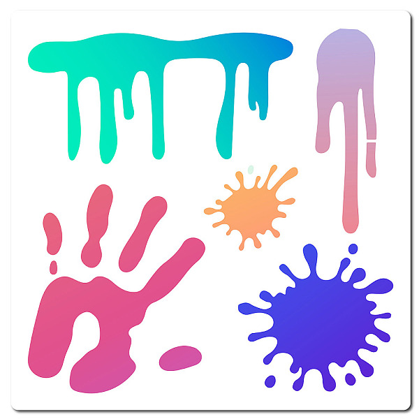 PandaHall GORGECRAFT Blood Dripping Stencil 30×30CM Stain and Splatter Stencils Halloween Themed Template Reusable Sign Square Stencils for...
PandaHall GORGECRAFT Blood Dripping Stencil 30×30CM Stain and Splatter Stencils Halloween Themed Template Reusable Sign Square Stencils for...