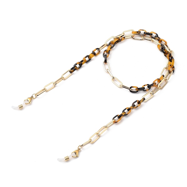 PandaHall Eyeglasses Chains, Neck Strap for Eyeglasses, with Cellulose Acetate(Resin) & Iron Paperclip Chains, 304 Stainless Steel Lobster..., Gold
PandaHall Eyeglasses Chains, Neck Strap for Eyeglasses, with Cellulose Acetate(Resin) & Iron Paperclip Chains, 304 Stainless Steel Lobster..., Gold
