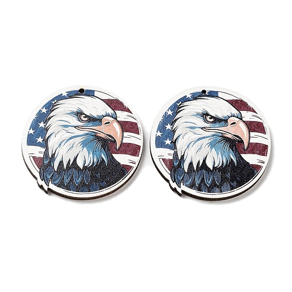 PandaHall Spray Painted Wood Big Pendants, Eagle, 45x43x2.5mm, Hole: 1.6mm Wood Eagle
PandaHall Spray Painted Wood Big Pendants, Eagle, 45x43x2.5mm, Hole: 1.6mm Wood Eagle