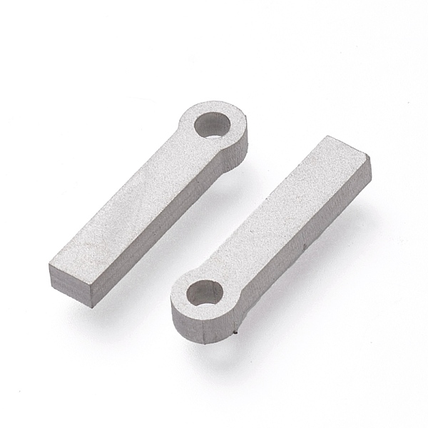 PandaHall 304 Stainless Steel Pendants, Matte Style, Greek Alphabet, Stainless Steel Color, Letter.I, 11.5x3x1.5mm, Hole: 1.5mm 304...
PandaHall 304 Stainless Steel Pendants, Matte Style, Greek Alphabet, Stainless Steel Color, Letter.I, 11.5x3x1.5mm, Hole: 1.5mm 304...