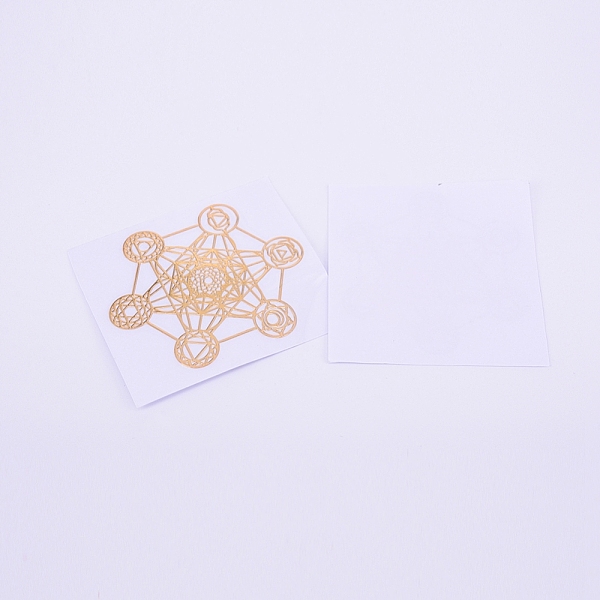 PandaHall Self Adhesive Brass Stickers, Scrapbooking Stickers, for Epoxy Resin Crafts, Golden, Chakra Theme, 20x18x0.1mm Metal Others
PandaHall Self Adhesive Brass Stickers, Scrapbooking Stickers, for Epoxy Resin Crafts, Golden, Chakra Theme, 20x18x0.1mm Metal Others