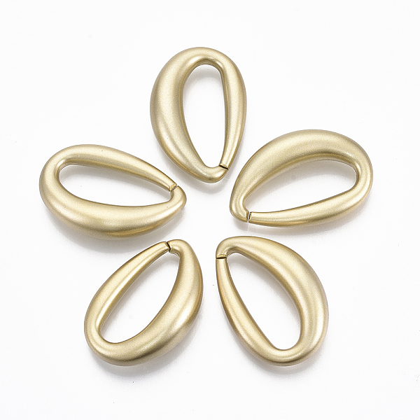 PandaHall Spray Painted CCB Plastic Linking Rings, Quick Link Connectors, For Jewelry Cable Chains Making, Oval, Gold, 39x26x9.5mm, Inner...
PandaHall Spray Painted CCB Plastic Linking Rings, Quick Link Connectors, For Jewelry Cable Chains Making, Oval, Gold, 39x26x9.5mm, Inner...