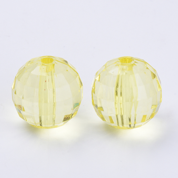 PandaHall Transparent Acrylic Beads, Faceted, Round, Yellow, 12x12mm, Hole: 1.9mm, about 496pcs/500g Acrylic Round Yellow
PandaHall Transparent Acrylic Beads, Faceted, Round, Yellow, 12x12mm, Hole: 1.9mm, about 496pcs/500g Acrylic Round Yellow