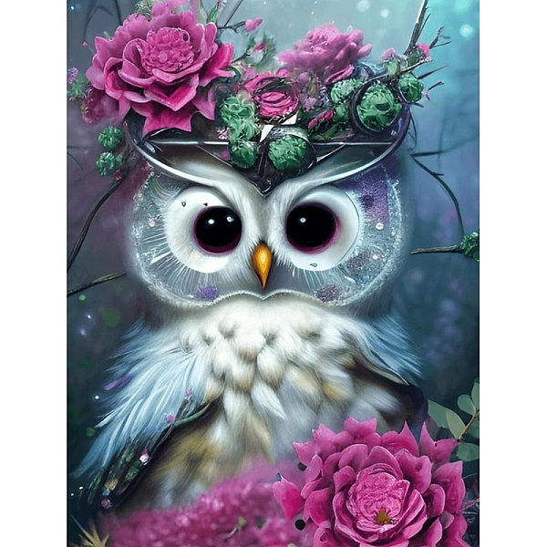 PandaHall DIY Owl Diamond Painting Kit, Including Resin Rhinestones Bag, Diamond Sticky Pen, Tray Plate and Glue Clay, Colorful, 400x300mm...
PandaHall DIY Owl Diamond Painting Kit, Including Resin Rhinestones Bag, Diamond Sticky Pen, Tray Plate and Glue Clay, Colorful, 400x300mm...