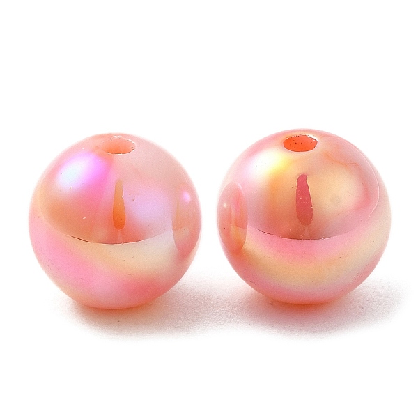 PandaHall Iridescent ABS Plastic Beads, Round, Salmon, 12x11.5mm, Hole: 2mm ABS Plastic Round Red
PandaHall Iridescent ABS Plastic Beads, Round, Salmon, 12x11.5mm, Hole: 2mm ABS Plastic Round Red