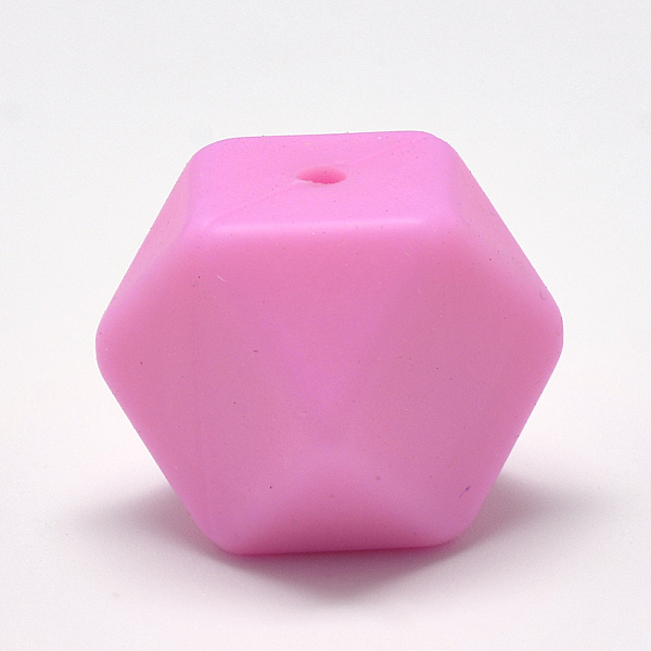 PandaHall Food Grade Eco-Friendly Silicone Beads, Chewing Beads For Teethers, DIY Nursing Necklaces Making, Faceted Cube, Hot Pink...
PandaHall Food Grade Eco-Friendly Silicone Beads, Chewing Beads For Teethers, DIY Nursing Necklaces Making, Faceted Cube, Hot Pink...