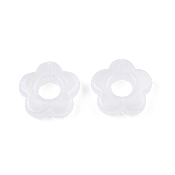 PandaHall Opaque Acrylic with Glitter Powder Bead Frames, Flower, White, 14x14.5x4mm, Hole: 1.6mm Acrylic Flower White
PandaHall Opaque Acrylic with Glitter Powder Bead Frames, Flower, White, 14x14.5x4mm, Hole: 1.6mm Acrylic Flower White