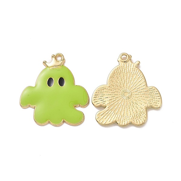 PandaHall Halloween Theme Rack Plating Alloy Enamel Pendants, Ghost Charms, Light Gold, 31.5x28.5x2mm, Hole: 2mm Alloy+Enamel Ghost
PandaHall Halloween Theme Rack Plating Alloy Enamel Pendants, Ghost Charms, Light Gold, 31.5x28.5x2mm, Hole: 2mm Alloy+Enamel Ghost