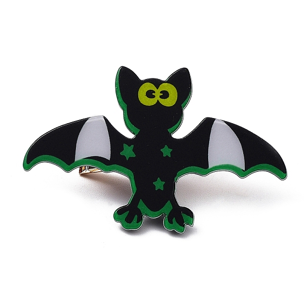 PandaHall Halloween Theme PVC Alligator Hair Clips, with Iron Findings, Hair Accessories for Girls Women, Bat, 52.5x81x2.5mm PVC Bat
PandaHall Halloween Theme PVC Alligator Hair Clips, with Iron Findings, Hair Accessories for Girls Women, Bat, 52.5x81x2.5mm PVC Bat