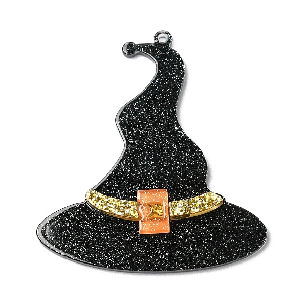 PandaHall Halloween Theme Translucent Acrylic Big Pendants, Glitter Witch Hat Charms, Dark Orange, 58x51x4mm, Hole: 1.8mm Acrylic Hat
PandaHall Halloween Theme Translucent Acrylic Big Pendants, Glitter Witch Hat Charms, Dark Orange, 58x51x4mm, Hole: 1.8mm Acrylic Hat