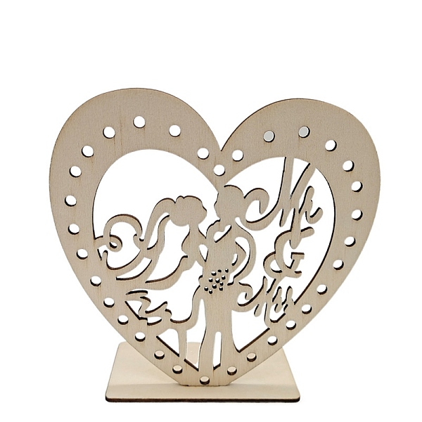 PandaHall Density Board Display Decorations, Valentine's Day, Ornament Gift, Heart with Couple and Word Mr & Mrs, BurlyWood, 15x15x0.25cm..., Orange
PandaHall Density Board Display Decorations, Valentine's Day, Ornament Gift, Heart with Couple and Word Mr & Mrs, BurlyWood, 15x15x0.25cm..., Orange