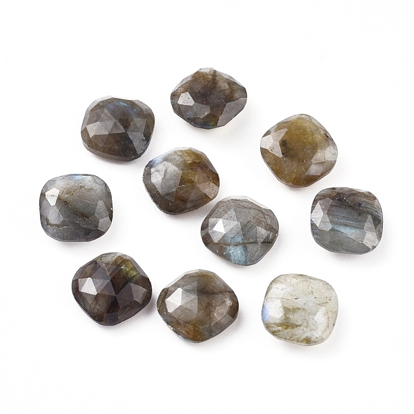 PandaHall Natural Labradorite Cabochons, Faceted, Square, 11x11x4.5mm Labradorite Square
PandaHall Natural Labradorite Cabochons, Faceted, Square, 11x11x4.5mm Labradorite Square