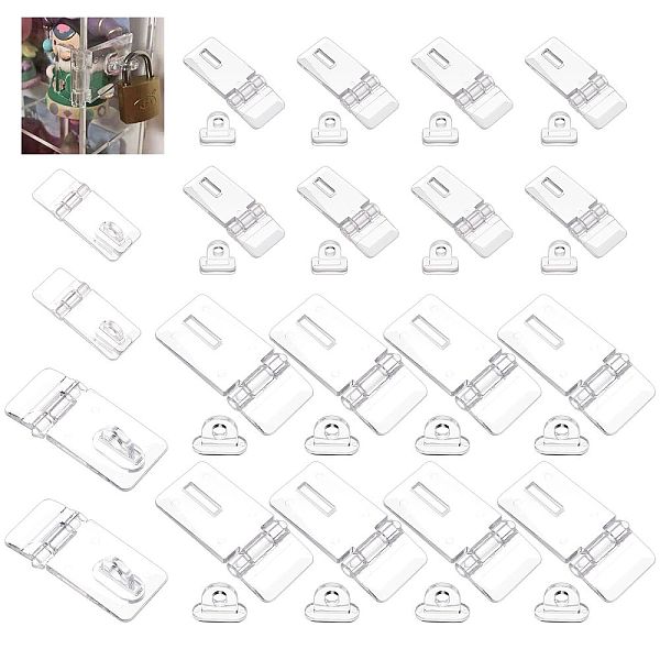 PandaHall CHGCRAFT 20Sets 2 Style Transparent Acrylic Buckles, with Latch, Rectangle, Clear, 41.5x16.5x5.5mm and 55x26.5x6.5mm, 10...
PandaHall CHGCRAFT 20Sets 2 Style Transparent Acrylic Buckles, with Latch, Rectangle, Clear, 41.5x16.5x5.5mm and 55x26.5x6.5mm, 10...