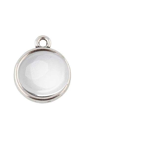 PandaHall Pendant Making Sets, with Alloy Pendant Cabochon Settings(Double-sided Tray) and Glass Cabochons, Flat Round, Antique Silver, Tray...
PandaHall Pendant Making Sets, with Alloy Pendant Cabochon Settings(Double-sided Tray) and Glass Cabochons, Flat Round, Antique Silver, Tray...